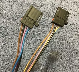 Saab OEM Driver & Passenger Tail Light Bulb Socket Board Cables fits 9-3 03-11 G - Foto 1 di 2
