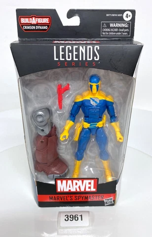 Marvel Legends SPYMASTER Crimson Dynamo Series Hasbro Cover