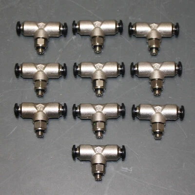 (10) Aignep USA Swivel Branch Tee 50215N-4-M5-PK5, 5/32" / 4mm Tube X 5mm BSPP - Image 1 of 4