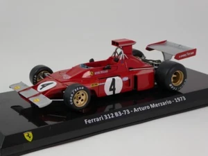 Ixo Die Cast F1 Ferrari 312 B3 #4 Arturo Merzario 1973 1/24 LAF1768 - Foto 1 di 2