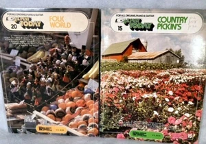 LOWERY EZ PLAY Sheet Music FOLK World COUNTRY Pickin SONGBOOK Piano Organ Guitar - Picture 1 of 3