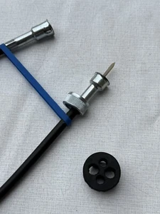 69-74 Corvette Tachometer Cable + firewall Grommet new kit - Picture 1 of 6