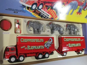 Corgi, CHIPPERFIELDS FODEN S21 LORRY, TRAILER, ELEPHANTS, 1:50 scale CIRCUS SET - Picture 1 of 11