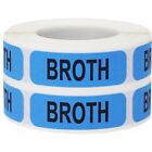 Broth Healthcare Warning Labels | 0.5 x 1.5″ - 500 Pack
