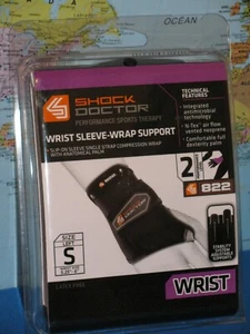 WRIST SLEEVE-WRAP SUPPORT SHOCK DOCTOR LEFT SIZE S ***BRAND NEW & RARE*** - Picture 1 of 5