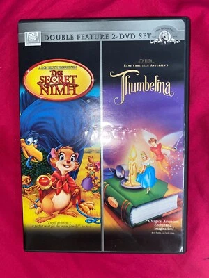 The Secret of Nimh/Thumbelina DVD New Double Feature Lot bundle - Image 1 of 4