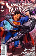 Superman Last Stand of New Krypton #3B VF 2010 Stock Image