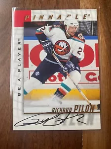 A45,025 - 1997-98 Be A Player Autographs #81 Rich Pilon - Picture 1 of 1