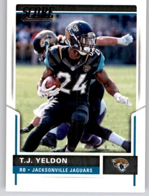 2017 Score TJ Yeldon NFL PWE Base Card Jaguars #320 - Image 1 of 2