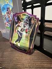 2020 Panini Select Brandin Cooks Premier Level Die Cut Purple Prizm #140