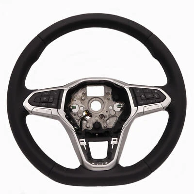 Multifunktionslenkrad Lenkrad heizbar VW Passat B8 T-Roc A1 Leder Multifunktion - Bild 1 von 4