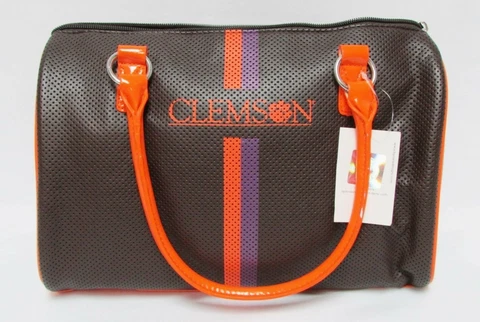 Clemson University Tigers Satchel Handbag Purse NCAA College Football Cover