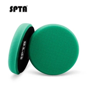 SPTA 1x 5 Inch 125mm Grid Round T120 Green Heavy Cut Foam Pad for Polishing - Picture 1 of 8