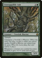 1X Unstoppable Ash Morningtide NM/EX Italian MTG CARD