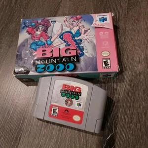 Big Mountain 2000 (Nintendo 64 N64) Original Box and Authentic Cartridge RARE - Picture 1 of 15