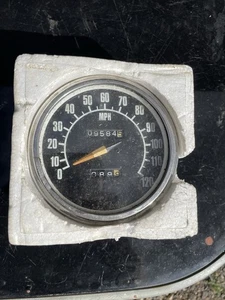 Harley Davidson Shovelhead Custom Etc Centre Speedo Speedometer As Removed Used - Picture 1 of 8