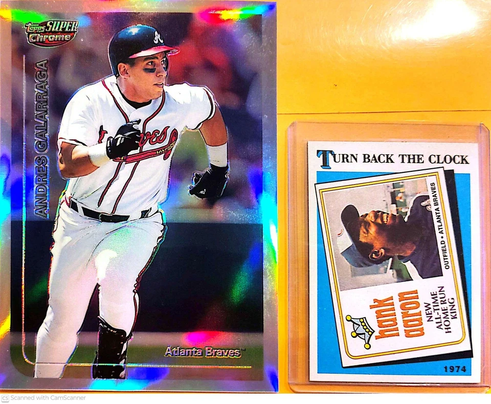 1999 Topps Chrome - ⚾Andres Galarraga⚾ #2 Refractor🌟Mint🌟 - Image 1 of 2