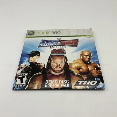 Microsoft Xbox 360 Disc WWE SmackDown Vs. Raw 2008 ECW Demo Disc Not For Sale - Image 1 of 4