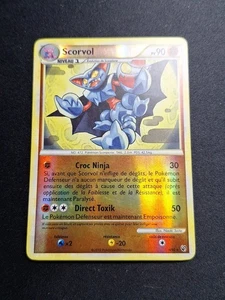 Scorvol 4/90 Holo Reverse HGSS Indomptable Carte pokémon FR - Picture 1 of 15