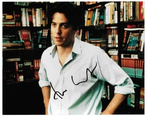 Hugh Grant. Actor. Love Actually, Notting Hill. Signed 8 x 10 Photo - Picture 1 of 2