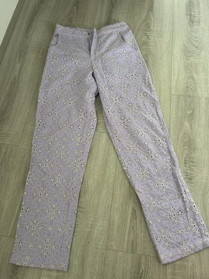 River Island Women's Trousers Lilac - SIZE 6 - NEW WITH TAGS - Image 1 of 4