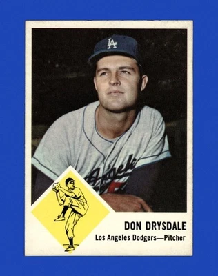 1963 Fleer Set-Break # 41 Don Drysdale EX-EXCELENTE ESTADO *GMCARDS* - Imagem 1 de 2