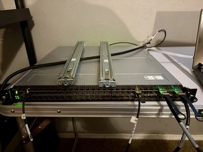 Dell S5048F-ON 48P 25GbE SFP28 6P 100GbE QSFP28  OS9 Rear to Front Airflow - Image 1 of 4