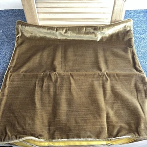 Kissenbezug 55 cm Riva Paoletti Luxus Soft Velvet Feel Gold 4er Set - Bild 1 von 3