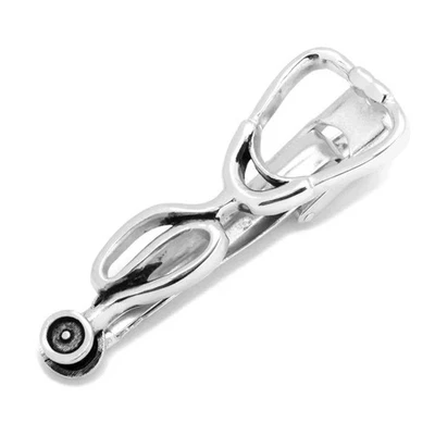 Stethoscope 3D Tie Clip - Image 1 of 4