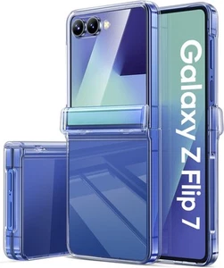 Funda Para Samsung Galaxy Z Flip 7 5G Delgada Transparente Teléfono Bisagra Protección Cubierta - Imagen 1 de 10