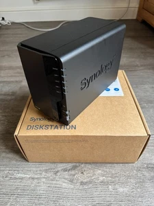 Synology DiskStation DS220+ NAS Storage Server | Black | 2 + 8 GB RAM | No HDDs - Photo 1/11