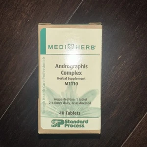 Standard Process Mediherb Andrographis Complex M1110 Exp 10/25 - Picture 1 of 9