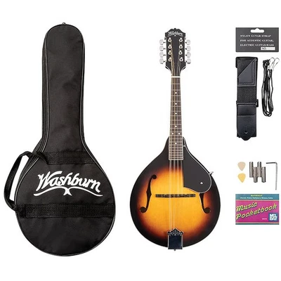 Washburn M1K A-Style Mandolin Kit Tobacco Sunburst - Image 1 of 4