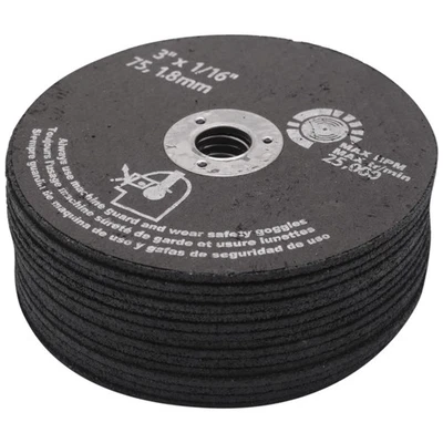 15 StüCk 3Zoll 75Mm Abgeschnitten Rad Harz Schneiden Scheibe Faser Kreis Sä8175 — 第 1/4 张图片