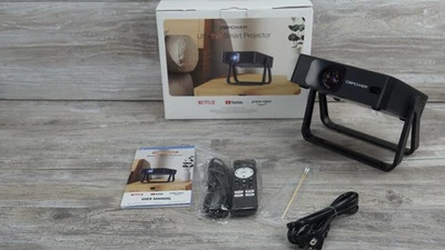 DBPower Black N5 Ultrathin 360 Degrees Adjustable Stand Smart Projector - Image 1 of 4