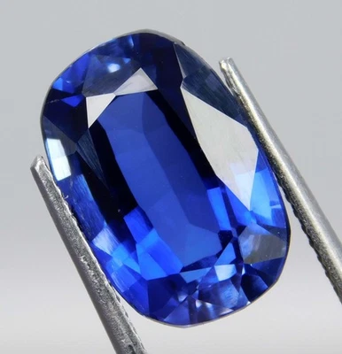 Piedra suelta de alta calidad de cianita azul real natural sin calefacción de 8,65 quilates Foto 1 de 4