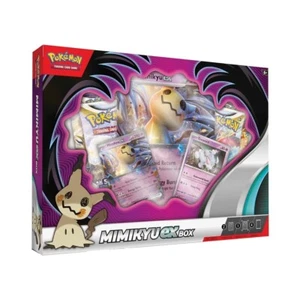 JCC Pokémon: Mimikyu ex Box Set ENVÍO RÁPIDO TOTALMENTE NUEVO - Imagen 1 de 3