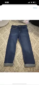 Girl's Jeans Spandex Stretch Blue Size 5, Wonder Nation, Easy Snap 5T - Picture 1 of 1