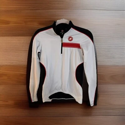 Castelli Corsa Cycling Quarter Zip Jacket Women M *Spot On Sleeve* - Image 1 of 4