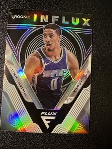 2020-21 Panini Flux Rookie Influx Silver Prizm Tyrese Haliburton #4 Rookie RC