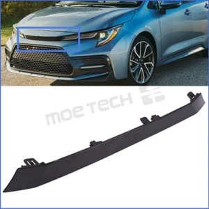 Front Upper Black Grille Grill Trim For 2020-2022 Toyota Corolla SE XSE - Picture 1 of 6
