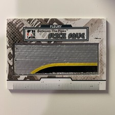 2009-10 ITG Between The Pipes Stick Save Black #SS-14 Marc-Andre Fleury 1 of 20