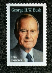 2019USA #5393 Forever - George H.W. Bush - Mint NH   president - Picture 1 of 1