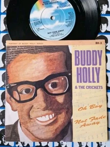 Portrait Of Buddy Holly Series UK 45 7" Vinyl Oh Boy / Not Fade Away - Picture 1 of 6