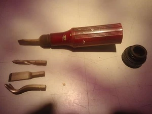 Energy coal multi- tool, has 4 separate attachments, vintage____________WE-207 - Picture 1 of 3