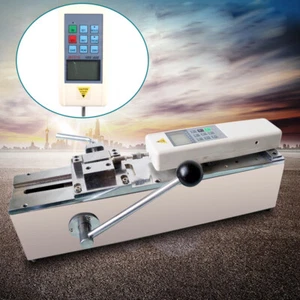 Digital Pull Force Tester 500N Push Force Gauge Manual Horizontal Tensile Test - Bild 1 von 15