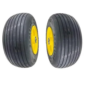 Paquete de 2 ruedas y neumáticos John Deere 13x6,50-6 sin planos para ZTrak y QuikTrak - Imagen 1 de 9