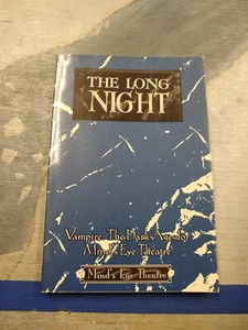 The Long Night Vampire: The Dark Ages Mind's Eye Theatre 5008 White Wolf - Imagen 1 de 2