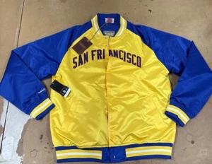 NEW MITCHELL AND NESS JACKET SAN FRANCISCO 1967 ALL STAR GAME LARGE - Picture 1 of 5
