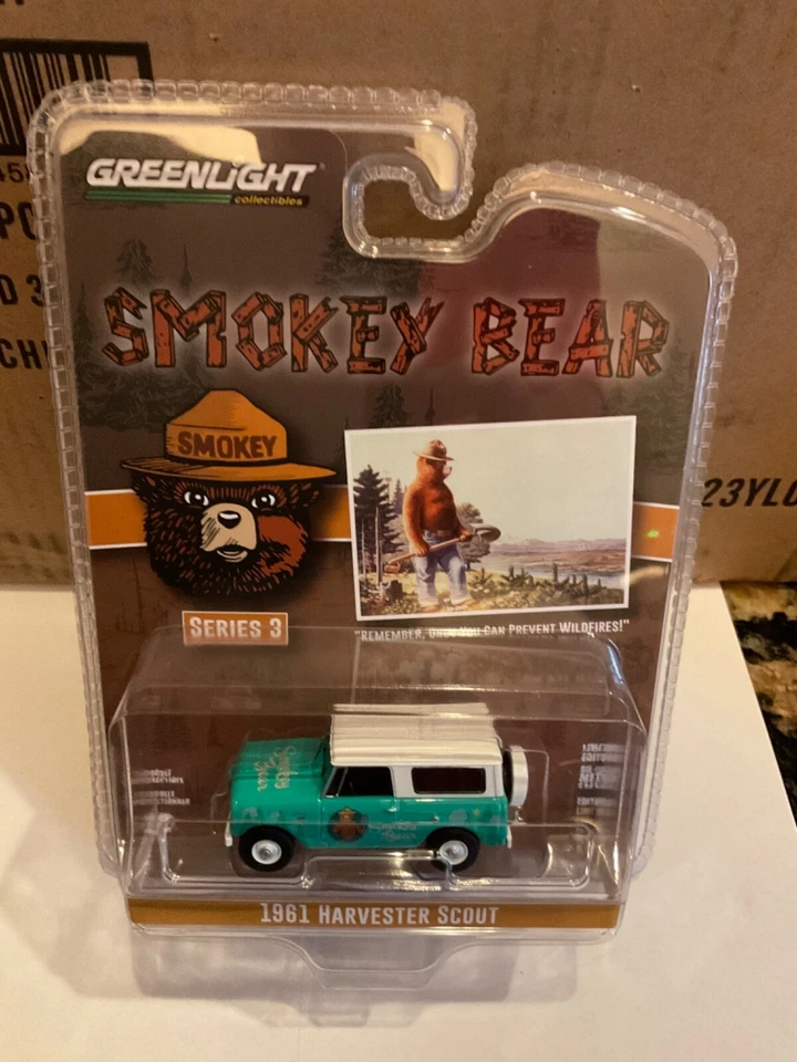 Greenlight Smokey Bear  1961 International Harvestor Scout - Image 1 of 1